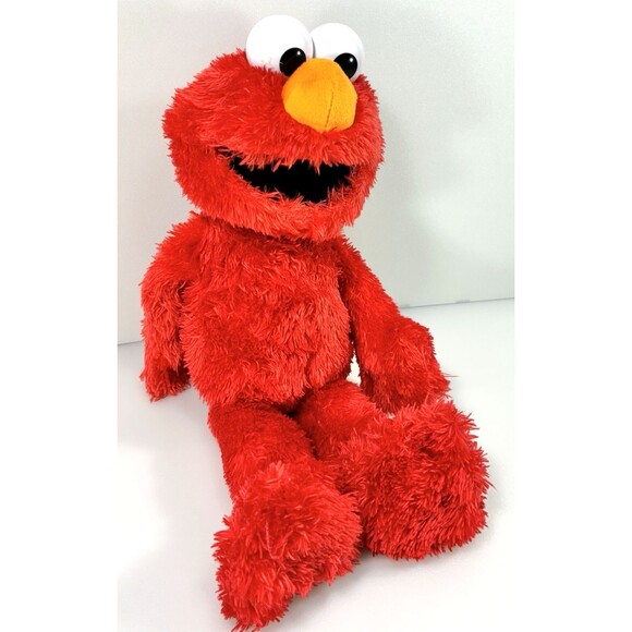 Sesame Street Tickle Me Elmo 14" Plush Sounds and Shakes Tested - Picture 2 of 8